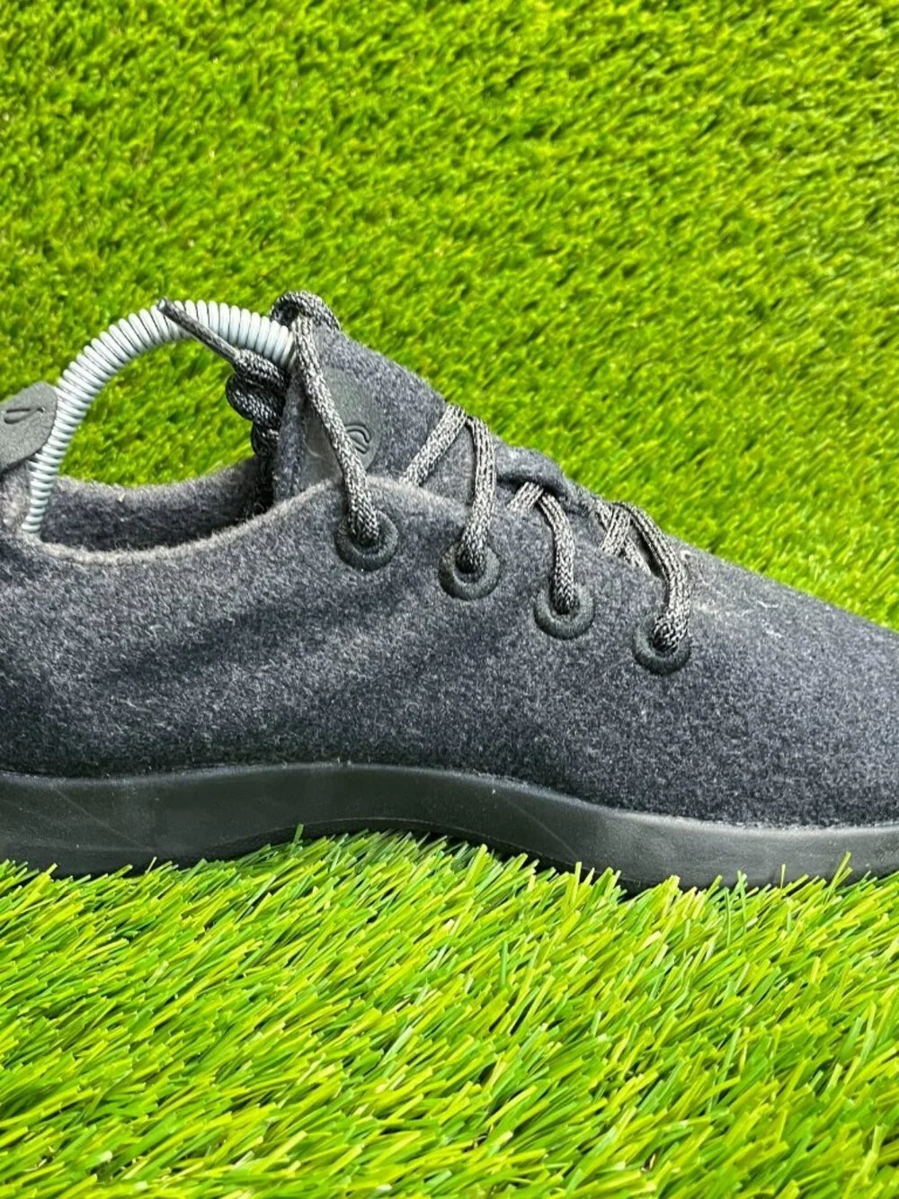 Allbirds Wool Runners Mens Size 9 Black Casual‎ Running Walking Shoes Sneakers